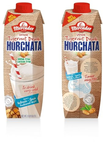 Valencian Horchata, tigernut drink SPANISH NUT MILK drink 2 X 1 Litre