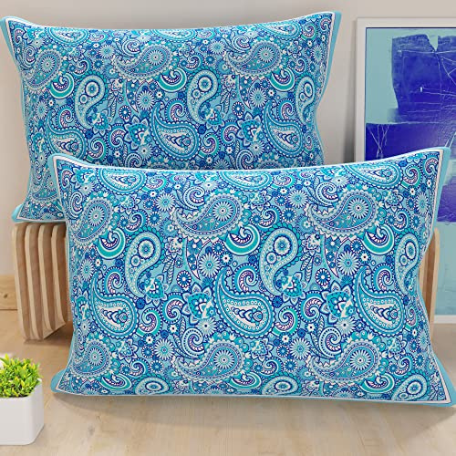 PETTI Artigiani Italiani – 2 Kissenbezüge 145x40 cm Mikrofaser – Sofakissenhüllen Dekokissen – Zierkissenbezüge für Couch, Bett, Wohnzimmer – Weiche Kissenhüllen mit modernem Design – Made in Italy