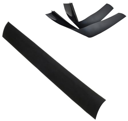 Negra Cinta de Sellado 25 Pulgadas de Silicona, para Cocina | Flexible, se Corta a Medida, Fácil de Limpiar, Mantiene la Cubierta Limpia, Diseño Elegante para Cocinas Modernas