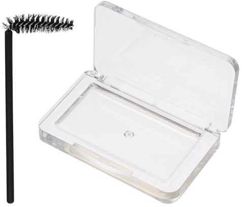 Healvian Augenbrauenstyling für Langanhaltendes Formen und Fixieren Seife aus Acryl Transparentes Augenbrauen Make Up für Natürlich Definierte Brauen