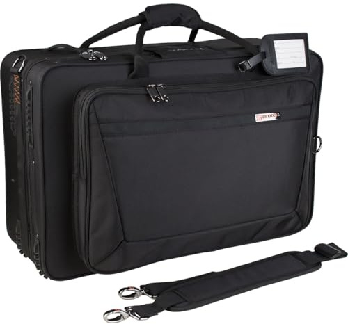 Protec iPac Trompetenkoffer für 3 Instrumente, Schwarz
