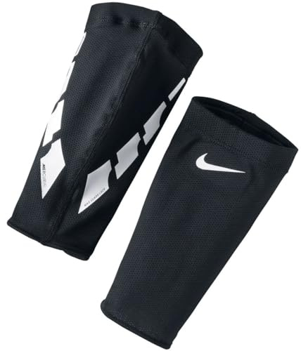 NIKE Guard Lock Elite Sleeves Shin Guards, Unisex Adult