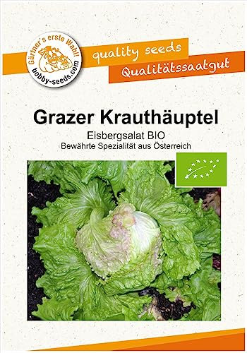 BIO-Salatsamen Grazer Krauthäuptel Eisbergsalat Portion