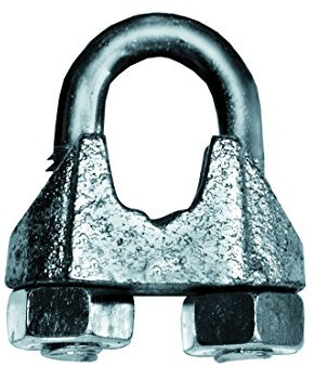 Marcopol 56260 25 Stück x SEILKLEMME 16mm verzinkt