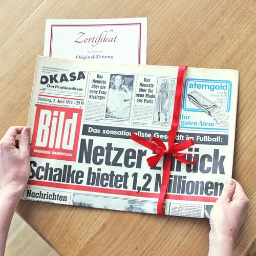 HISTORIA GmbH Zeitung vom Tag der Geburt 1973 - historische Zeitung als Geschenkidee
