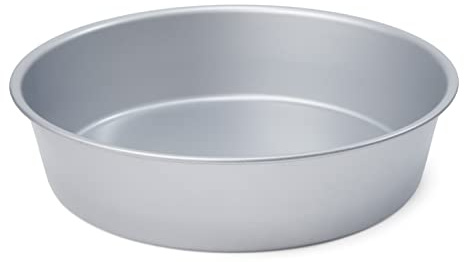 patisse 03591 - Moule à Gâteau rond, Moule à Manqué fond fixe- Silver-Top - Acier Revêtu, gris argenté Ø 27 cm
