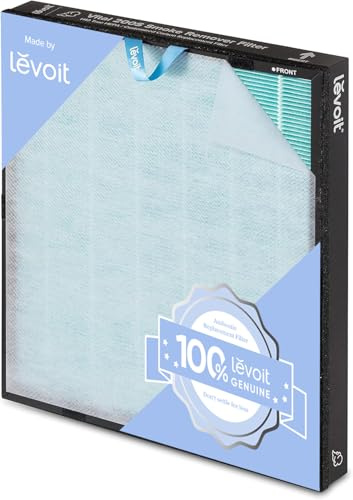 LEVOIT Original Vital 200S-P Luftreiniger Rauchentferner-Ersatzfilter, unterstützt HEPA-Schlafmodus, 4-in-1 hocheffizienter Aktivkohlefilter, Vital 200S-RF-SR, 1 Stück, blau | Originalfilter, unterstützt HEPA-Schlafmodus, 4-in-1 hocheffizienter Aktivkohlefilter, Vital 200S-RF-SR, Blau