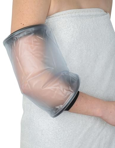 Sealcuff Protector impermeable de escayola y vendaje, cubierta de yeso reutilizable para ducha de brazos, piernas y pies, sello hermético (PICC - L)