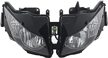 WYNMOTO Motorcycle Headlight Headlamp Assembly Compatible for Honda CBR1000RR 2012 2013 2014 2015 2016 CBR 1000 RR12 13 14 15 16 CBR 1000RR Motorbike Plastic Headlight Front Head Lamp Clear