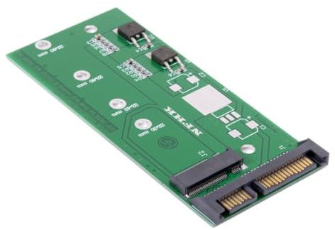 Chenyang Adattatore Convertitore M.2 NGFF B/M-Key SATA SSD a Disco Rigido da 2,5 PCBA (Non Funziona da SSD NVEM a SATA)