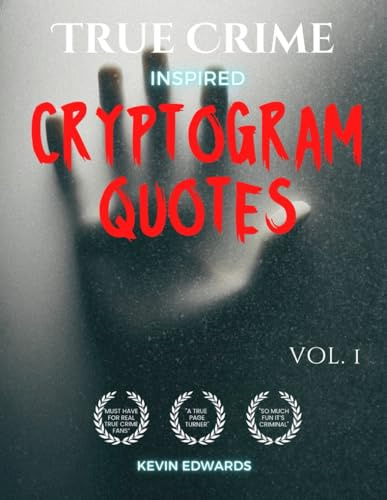 True Crime Inspired Cryptoquotes | Large Print Cryptogram Book of Puzzles for Adults