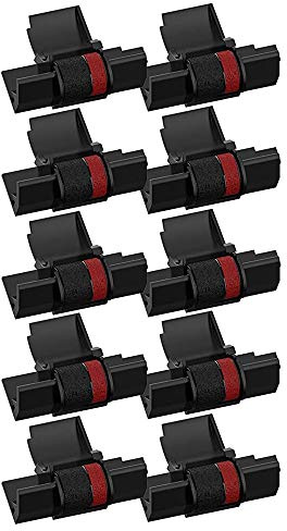 Qiaohome 10Pack Replacement for IR-40T MP-12D Calculator Ink Roller Printer Ribbons Used for,-100TM,-150TM