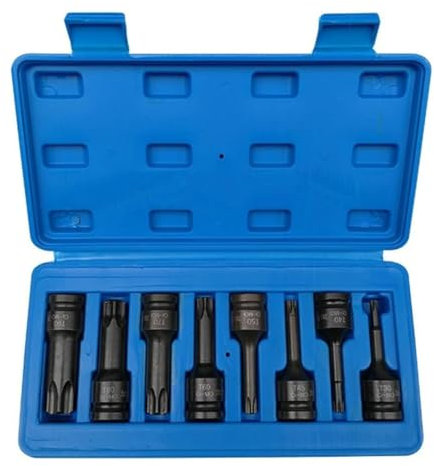 Herramientas de reparación Juegos de herramientas manuales Juego de dados con punta de 1/2 pulgada Juego de dados E&T Cabeza de llave de tornillo para destornillador hembra macho de trinquete Kit de