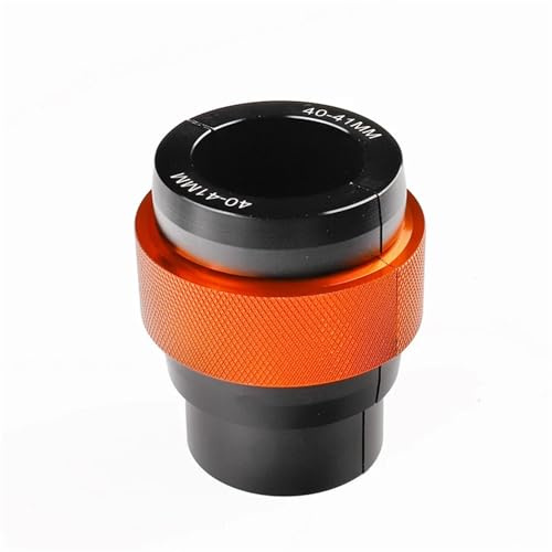 Motorrad Gabelabdeckungen Motorrad Universal Zubehör CNC Gabel Öl Dichtung Fahrer Werkzeug 38MM-50MM Fit Für KTM Fit Für Honda Motorrad Gabel(40mm-41mm Orange)