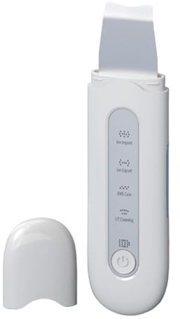 Espátula Facial Limpiadora De Poros Limpiador De Poros Ultrasónico | Raspador de Piel de Acero Inoxidable Para Mujeres Y Niñas Cuidado Diario Belleza Pre Maquillaje Post Entrenamiento