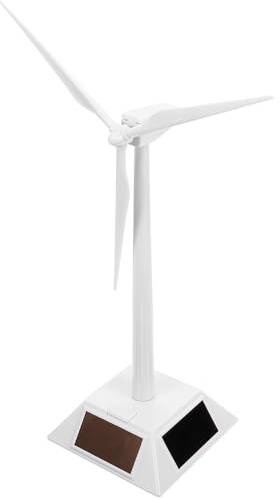 Toyvian Molino de Viento Solar para 270X110X125Mm Juguete Educativo DIY de Plástico Resistente Proyecto Científico Escolar Portátil para Experimentos y Aprendizaje Stem
