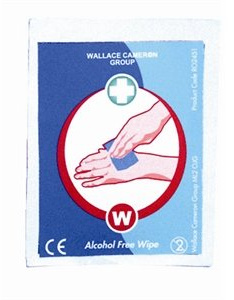 100X Alcohol Free Wipes Cleansing Disposable Wound Care Clean Purpose