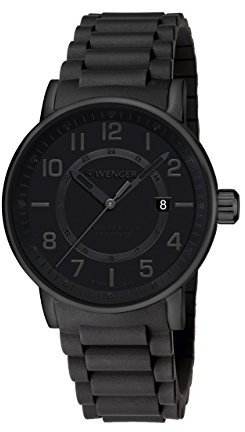 Wenger HerrenArmbanduhr Analog Quarz Silikon 01.0341.112
