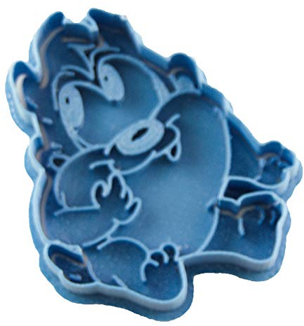 Cuticuter Taz Baby Disney Cortador de Galletas, Plástico, Azul, 8x7x1.5 cm