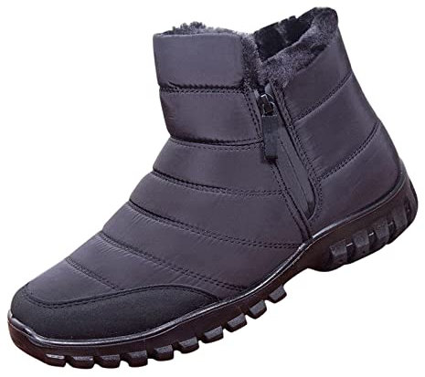 Langschaftstiefel Sneaker Low-Top High-Top Turnschuhe Laufschuhe Sportschuhe Wanderschuhe Schuhe Basketballschuhe Slipper Hallenschuhe Handballschuhe (40 EU,Herren-Schwarz)
