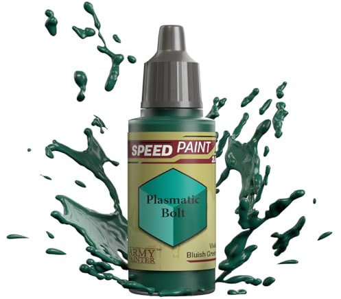 The Army Painter Speedpaint Plasmatic Bolt 2.0, Single Model Building Acrylic Paint, 18 ml, Single Layer Paint Solution for Fantasy Tabletop Miniatures Like Warhammer 40k Figures and DnD Miniatures