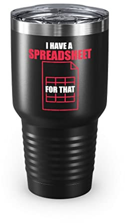 Teegarb Letter Blanket Becher aus Edelstahl, 850 ml, witzig, mit Spreadsheet für Buchhaltung, Wortspiel, Sprüche, humorvolle Buchhaltung, 850 ml, Schwarz