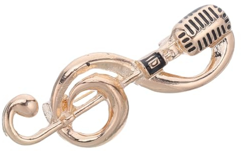 Levemolo Musiknoten Musiknotenbrosche Brosche Für Kleidung, Jacke Hut Reversnadel Anstecknadel Für Herrenanzüge Musik Reversnadel Personalisierter Schmuck Für Mann Jahrgang Legierung -rack