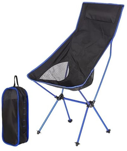 Campingstuhl Klappbar Klappstühle Camping Angelstuhl Outdoor Camping Picknick Sitz Aluminium Tragbare Ultraleicht Klappstühle Strandstuhl Für Angelwerkzeuge Angelstuhl Camping Stuhl Klapp (Color : B