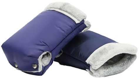 Handwärmer Kinderwagen Handschuhe Handmuff mit warme Fleece und Baumwolle Innenseite Wasserdicht und Winddicht Stroller Handmuff Universalgröße für Kinderwagen