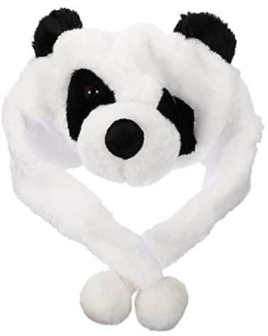 UPKOCH 1stück Niedlicher Panda Kopfüberzug Warmes Kostüm-accessoire Für Fotoprop Und Party Für Erwachsene Komfortables Design Für Winter Und Cosplay