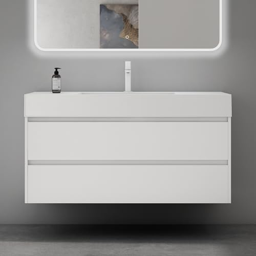 Mai & Mai Waschtisch mit Unterschrank Waschbeckenunterschrank 120x48x63cm