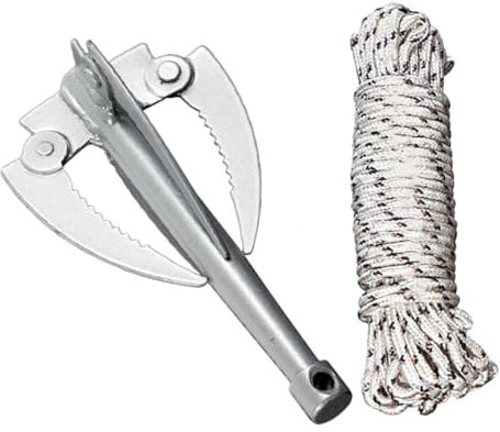 NOLITOY Rasoir Coupe-Herbe Aquatique Acier Inoxydable Outil De Râteau De Démolition pour Étangs Et Lacs avec Manche Noir