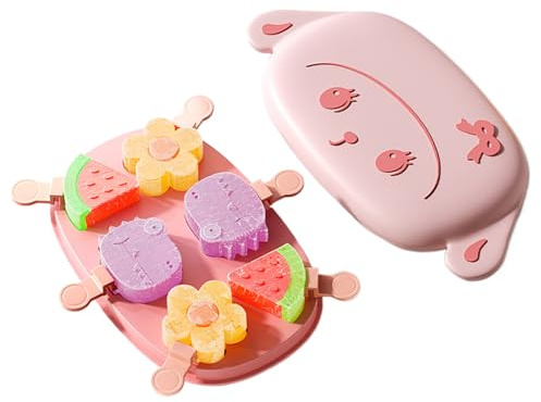 Moldes de silicona para hacer paletas de hielo, accesorios de postre frío, herramientas para hacer pasteles helados para bebidas, yogur, gelatina de frutas