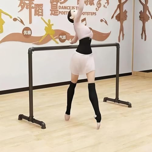 Barra De Ballet Industrial De Tubo De Acero, Barra De Ballet Independiente Y Ajustable, Resistente Para Estiramientos Y Ballet, Para Entrenamiento De Estiramiento Y Gimnasia(180x60x95cm)