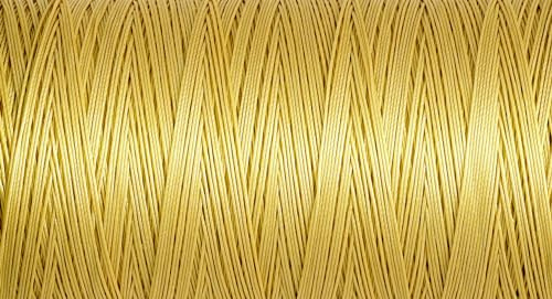 Gütermann Quilting Handfaden gewachst 200 m 0758, Yellow