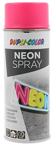 DUPLI-COLOR NEON SPRAY Pink 400 ml - Farbspray | Knallige Neon-Farbe mit starker Deckkraft – schnelltrocknend, styroporsicher, ideal für Deko, Events und Upcycling-Projekte