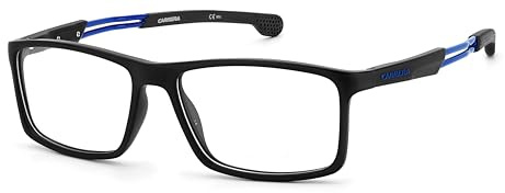 CARRERA GIORGIO ARMANI Brille mit Sehstärke für Herren optional mit Sonnenbrillentönung oder Blaulichtfilter, Rechteckig, gefertigt aus Polyamid, Modell: Model No : 406 (inklusive Brillenetui)