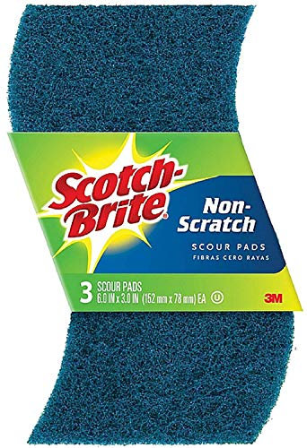 scotch-brite non-scratch Scour Pads 3 EA