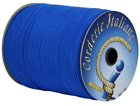 Corderie Italiane 003009658 Veneziana azzurra 3 mm - 500 mt