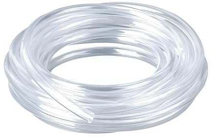 Fish Tank Airline Oxygen Hose for Oxygen Pump 4 * 6mm Air Pump Tube 10Meter Oxygen Air Line Can be widely Used in Fish Tanks, Fishing, Aquatic Product Sales, Live Fish Transportation, etc