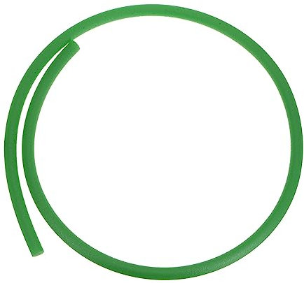 sourcing map Polyurethan Rundriemen 12mm Durchmesser 3.3ft(1 Meter) Länge Raue Oberfläche PU Urethan Riemen für Antriebstechnik Grün