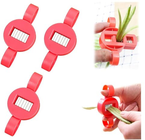 Legume Slicer,Multipurpose Handheld Round Legume Slicer,Food Slicer for Legume,Convenient Stainless Steel French Green Beans Slicer Cutter,Functional Vegetable Veggie Chopper (6 Blades*3PCS)