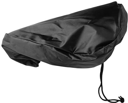 Sosoport Fahrradsitzbezug Regendicht Aus Langlebigem Material Mit Kordelzug Fahrradsattel Schutzhülle Schwarz Für Outdoor Fahrradschutz Und Sonnenschutz