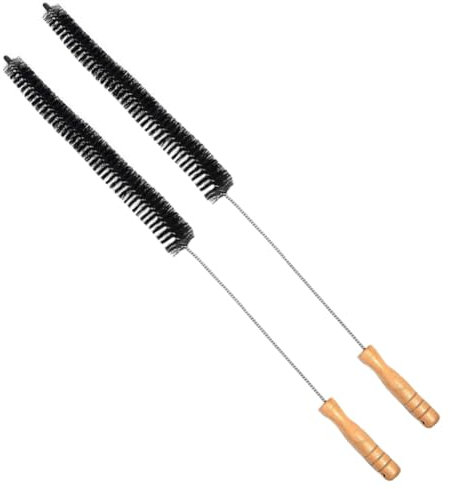 BESTOYARD 2pcs Dryer Vent Cleaner Brush Long Handle Cleaning Brush for Dryer Washing Machine Multi-functional Cleaning Supplies