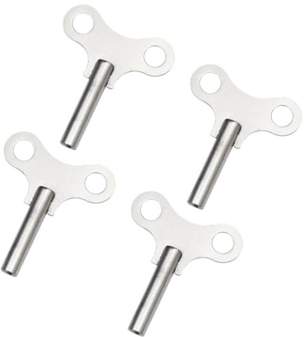 KONTONTY 4stücke Uhrenaufziehschlüssel Aus Metall Uhrenaufziehschlüssel Uhrenaufziehwerkzeuge Für Uhrenreparatur