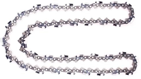 QUNFD Cadenas de Motosierra de 18, 3/8, 0,063/1,6 mm, 68 eslabones de transmisión, de cincel Completo o semicincelado, aptas for motosierras de Gasolina.