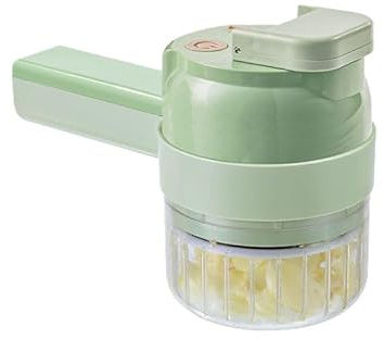 Affettaverdure, Multifunzionale Domestico Affettare Tool, Aglio martellante, Macinazione, Tempesta Elettrico Handheld Food Processor