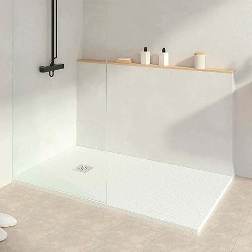KOES - Receveur de douche en résine modèle INDO – 120x150 – Blanc RAL 9003
