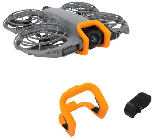 OURHZTB Gimbal stötfångare skydd för DJI Neo 2, främre och bakre anti-kollision drönare gimbal linsskydd skyddsstång för DJI Neo 2 drönare kamera tillbehör (orange)