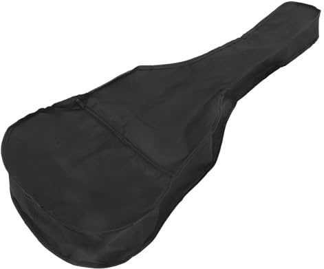 Mikikit Praktische Gitarrentasche 41 Zoll aus Oxford Stoff Leichte Tragetasche für Akustikgitarren mit Griff Strapazierfähige Instrumentenaufbewahrung für Unterwegs